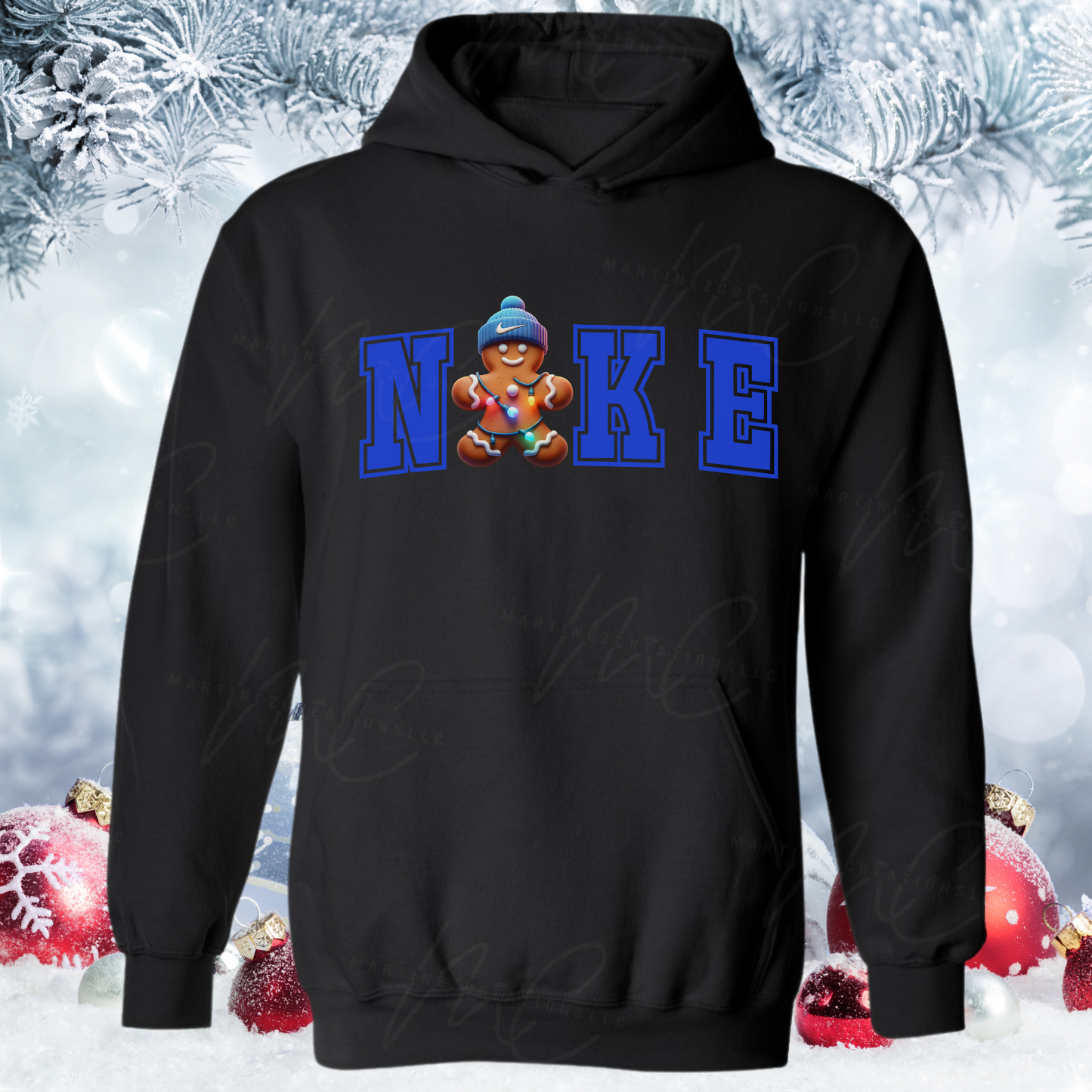 Swoosh Gingerbread Man - Martinez Creations